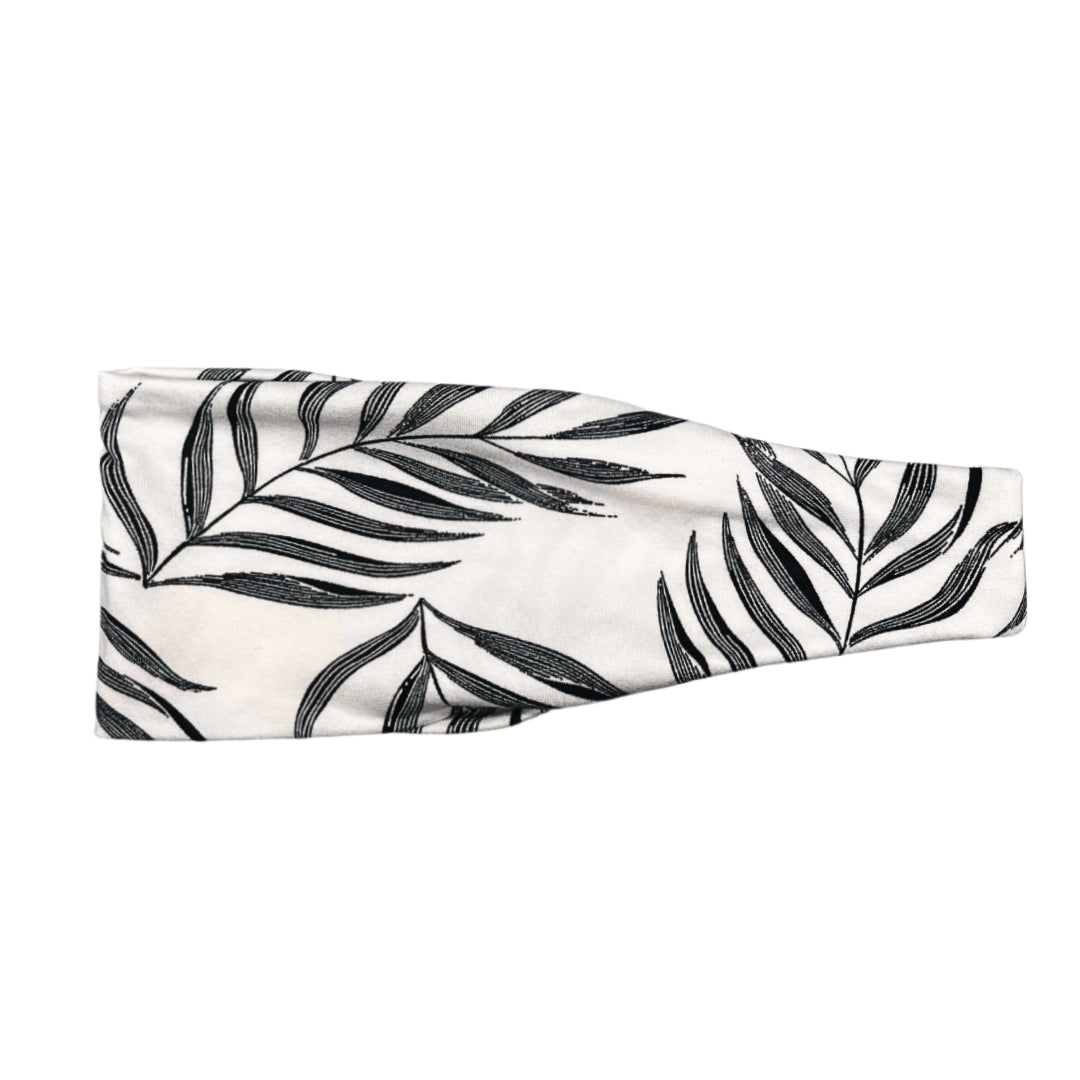 Basic Band - Tropical Leaves (White)