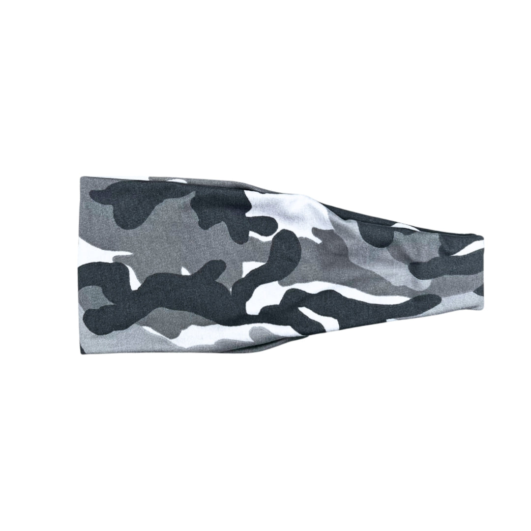 Basic Band - Black/Gray Camouflage