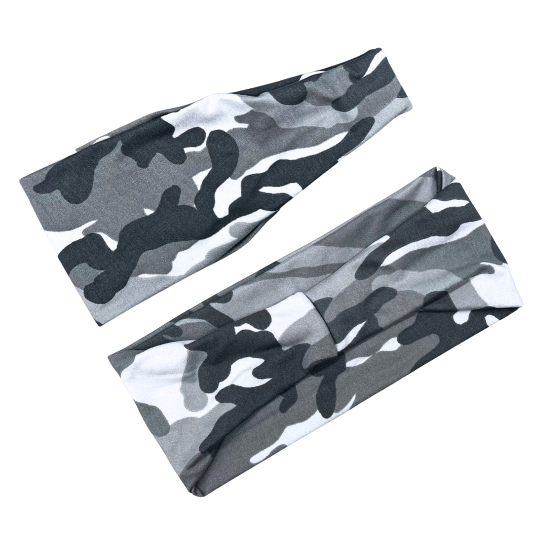 Basic Band - Black/Gray Camouflage
