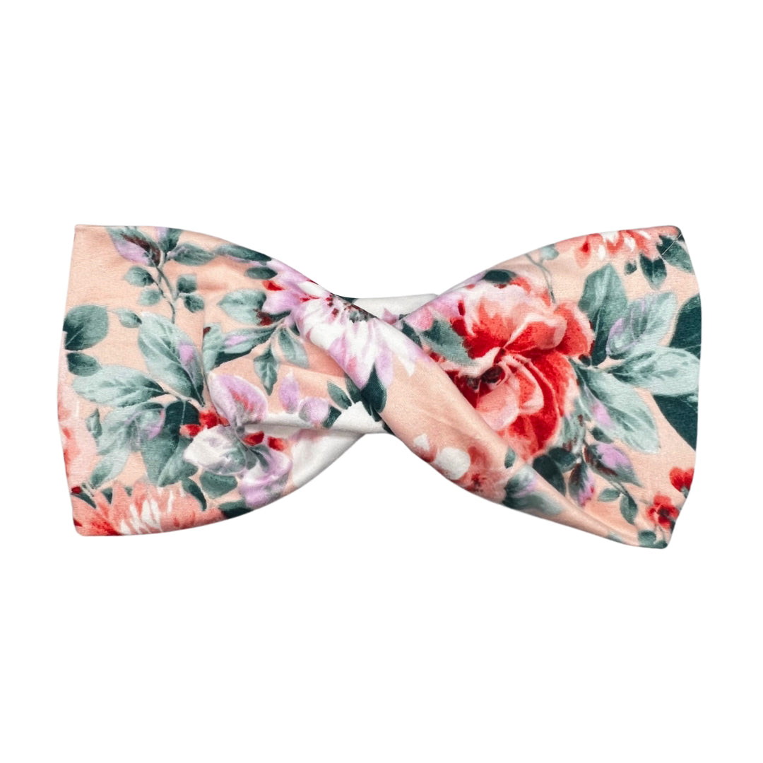 Wide Twist Headband - Wild Bloom