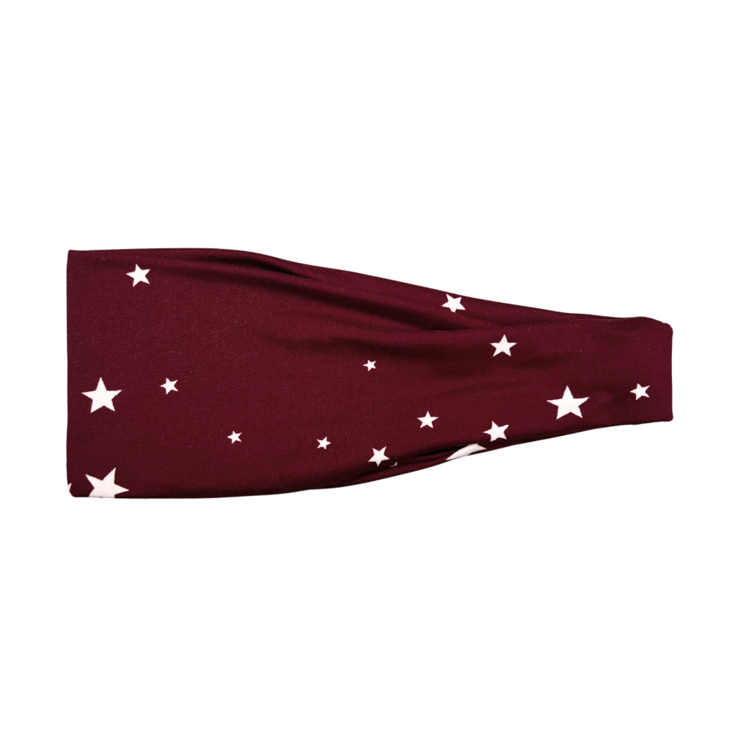 Basic Band - Stars (Burgundy)